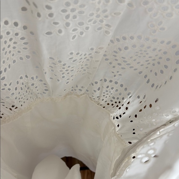 Zara White Long Sleeve Dress - Picture 7 of 10